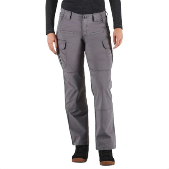 5.11 TACTICAL WOMEN'S STRYKE PANT in STORM Sz 4 L - Picture 2 of 14